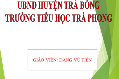 bài giảng e-learning môn khoa học lớp 5