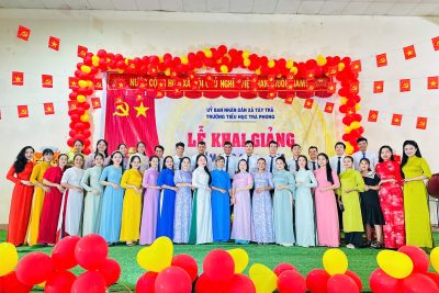 TRƯỜNG TH TRÀ PHONG TỔ CHỨC KHAI GIẢNG NĂM HỌC 2025 -2026